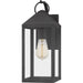 Quoizel - One Light Outdoor Wall Mount - Thorpe - Mottled Black- Union Lighting Luminaires Decor