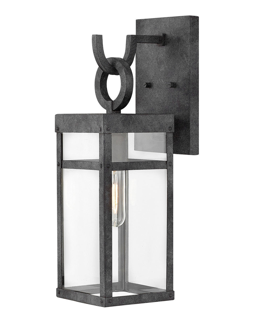 Hinkley Canada - LED Wall Mount - Porter - Aged Zinc- Union Lighting Luminaires Decor