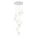Eurofase Canada - PAGET-CHD-9LT-20IN-CHR-CL - PAGET - Chrome- Union Lighting Luminaires Decor