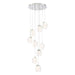 Eurofase Canada - PAGET-CHD-9LT-20IN-CHR-CL - PAGET - Chrome- Union Lighting Luminaires Decor
