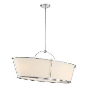 Eurofase Canada - Six Light Island Pendant - Pulito - Polished Nickel- Union Lighting Luminaires Decor