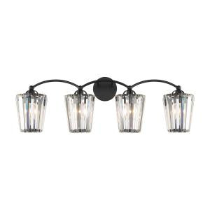 Eurofase Canada - Four Light Bathbar - Natalia - Black- Union Lighting Luminaires Decor