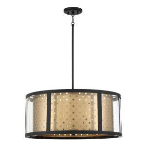 Eurofase Canada - Six Light Pendant - Grado - Gold- Union Lighting Luminaires Decor