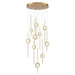 Eurofase Canada - LED Chandelier - Barletta - Gold- Union Lighting Luminaires Decor
