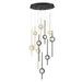 Eurofase Canada - LED Chandelier - Barletta - Gold-Black- Union Lighting Luminaires Decor