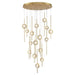 Eurofase Canada - LED Chandelier - Barletta - Gold- Union Lighting Luminaires Decor