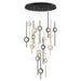 Eurofase Canada - LED Chandelier - Barletta - Gold-Black- Union Lighting Luminaires Decor
