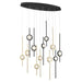 Eurofase Canada - LED Chandelier - Barletta - Gold-Black- Union Lighting Luminaires Decor