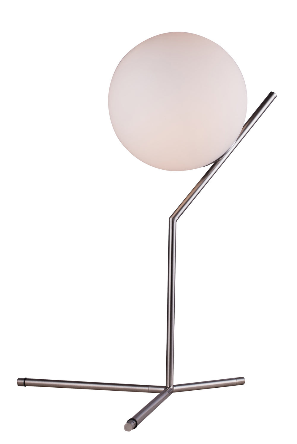Bethel International Canada - One Light Table Lamp - Shiny Nickel- Union Lighting Luminaires Decor