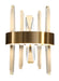 Bethel International Canada - LED Wall Sconce - Gold- Union Lighting Luminaires Decor