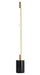 Bethel International Canada - LED Table Lamp - Brass & Black- Union Lighting Luminaires Decor