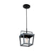 Artcraft Canada - One Light Pendant - Carriage - Black- Union Lighting Luminaires Decor