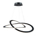 Artcraft Canada - LED Chandelier - Wave - Black- Union Lighting Luminaires Decor