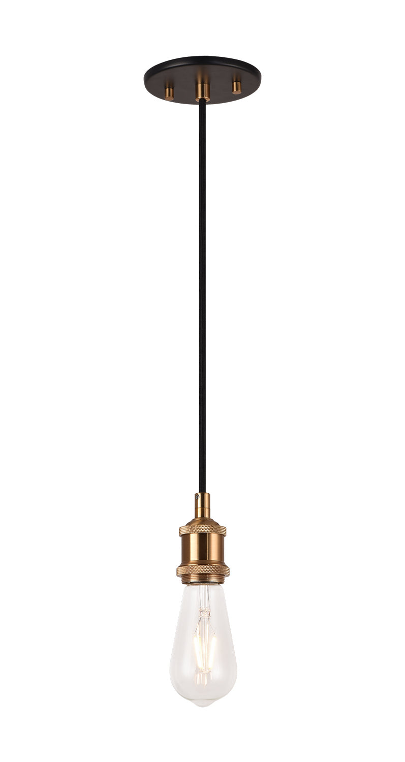Matteo Canada - One Light Pendant - Bulstrode'S Workshop - Aged Gold Brass- Union Lighting Luminaires Decor