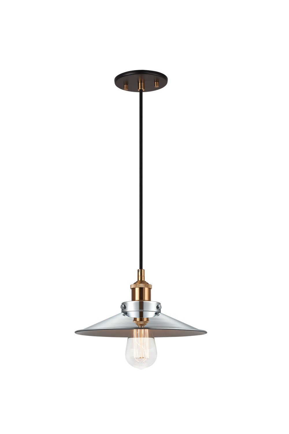 Matteo Canada - One Light Pendant - Bulstrode'S Workshop - Aged Gold Brass- Union Lighting Luminaires Decor