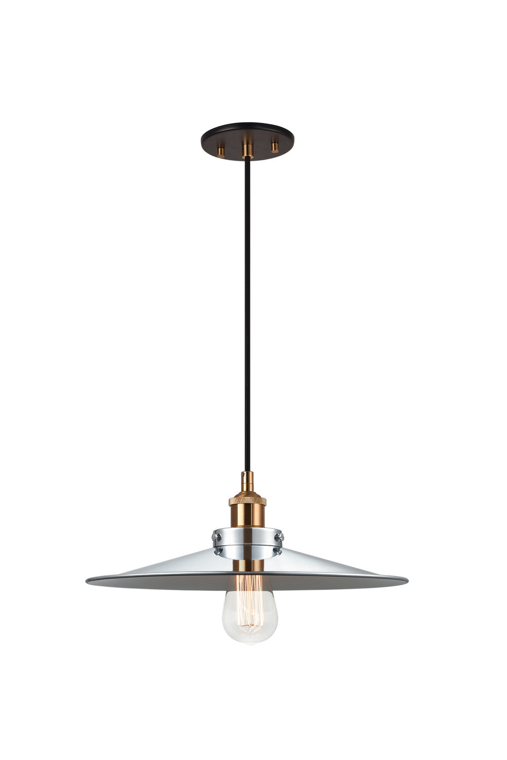 Matteo Canada - One Light Pendant - Bulstrode'S Workshop - Aged Gold Brass- Union Lighting Luminaires Decor