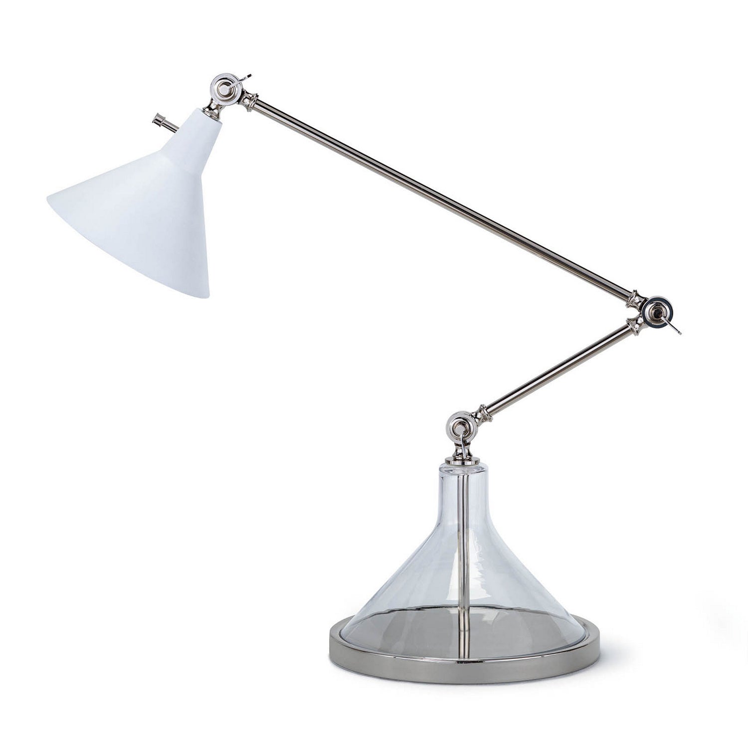 Regina Andrew - One Light Table Lamp - Ibis - Polished Nickel- Union Lighting Luminaires Decor