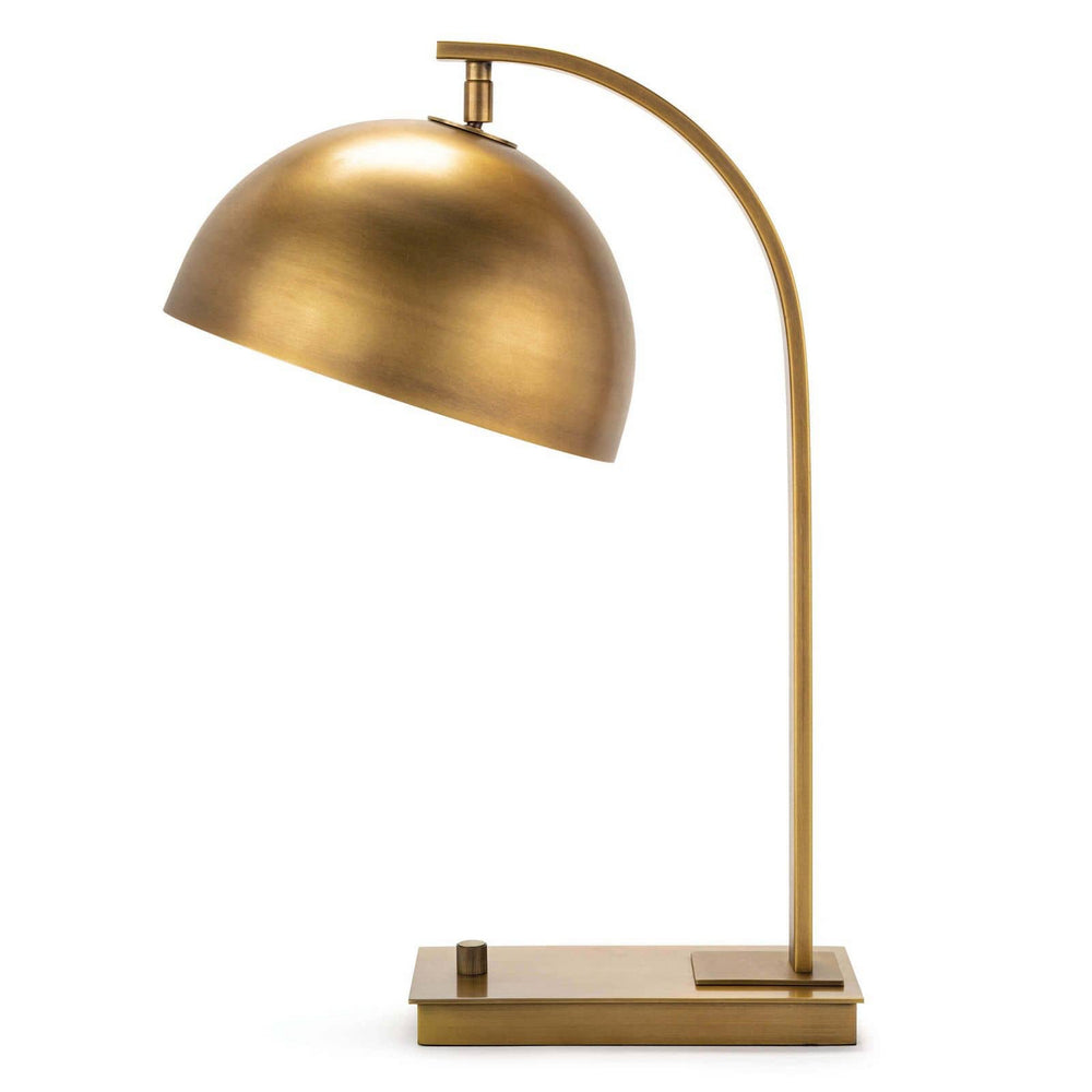 Regina Andrew Canada - One Light Desk Lamp - Otto - Natural Brass- Union Lighting Luminaires Decor