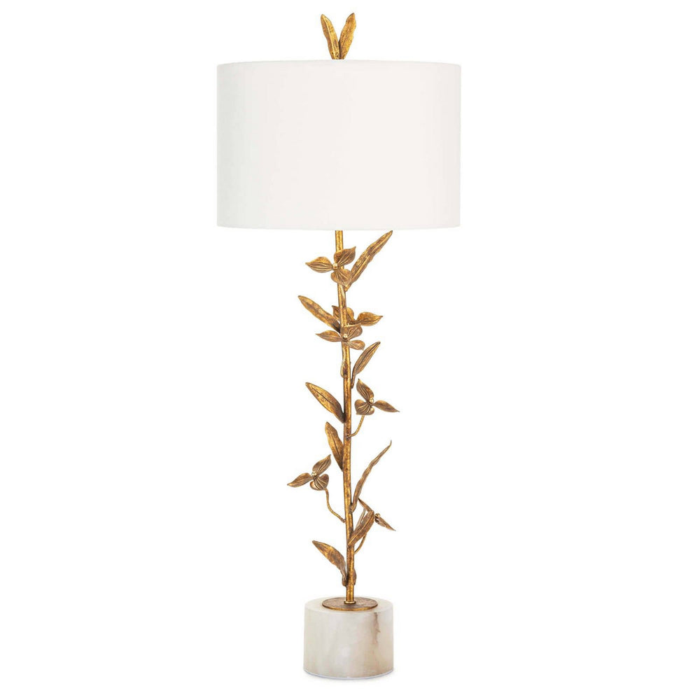 Regina Andrew Canada - One Light Buffet Lamp - Trillium - Antique Gold Leaf- Union Lighting Luminaires Decor