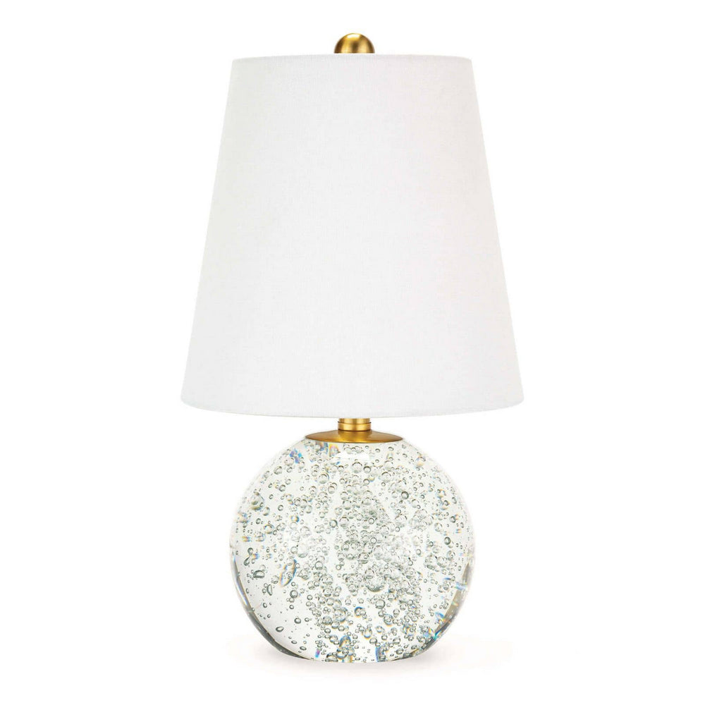 Regina Andrew Canada - One Light Mini Lamp - Bulle - Clear- Union Lighting Luminaires Decor