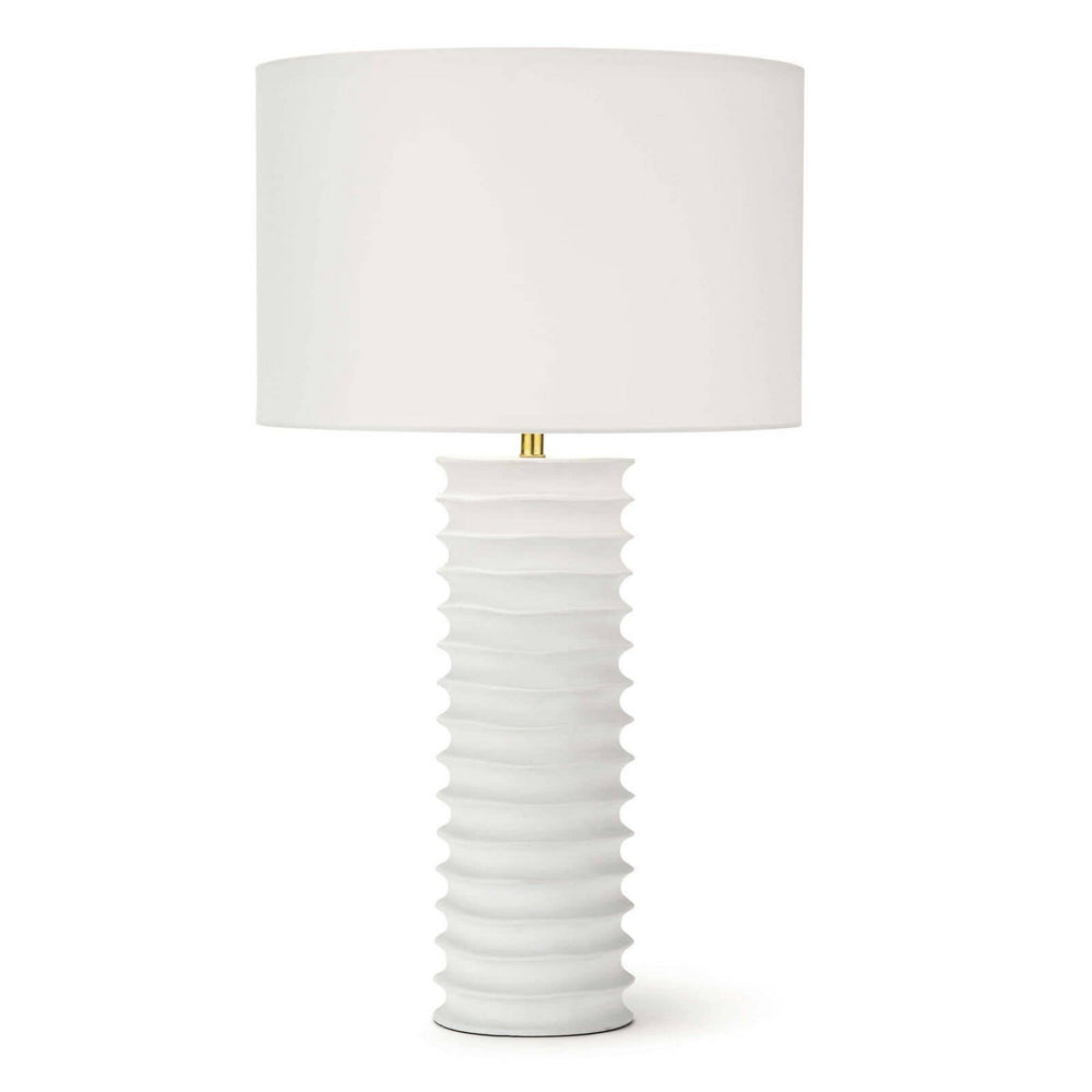 Regina Andrew Canada - One Light Table Lamp - Nabu - White- Union Lighting Luminaires Decor