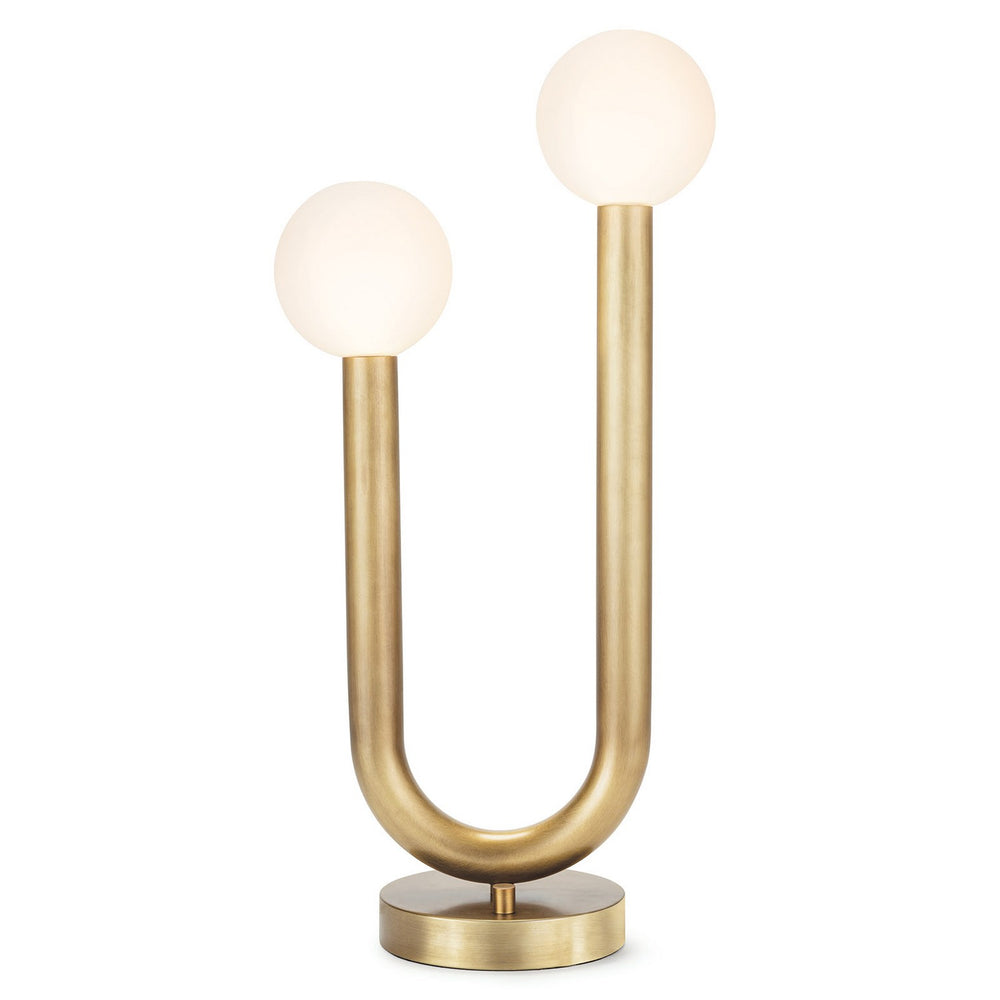 Regina Andrew Canada - LED Table Lamp - Happy - Natural Brass- Union Lighting Luminaires Decor