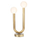 Regina Andrew Canada - LED Table Lamp - Happy - Natural Brass- Union Lighting Luminaires Decor