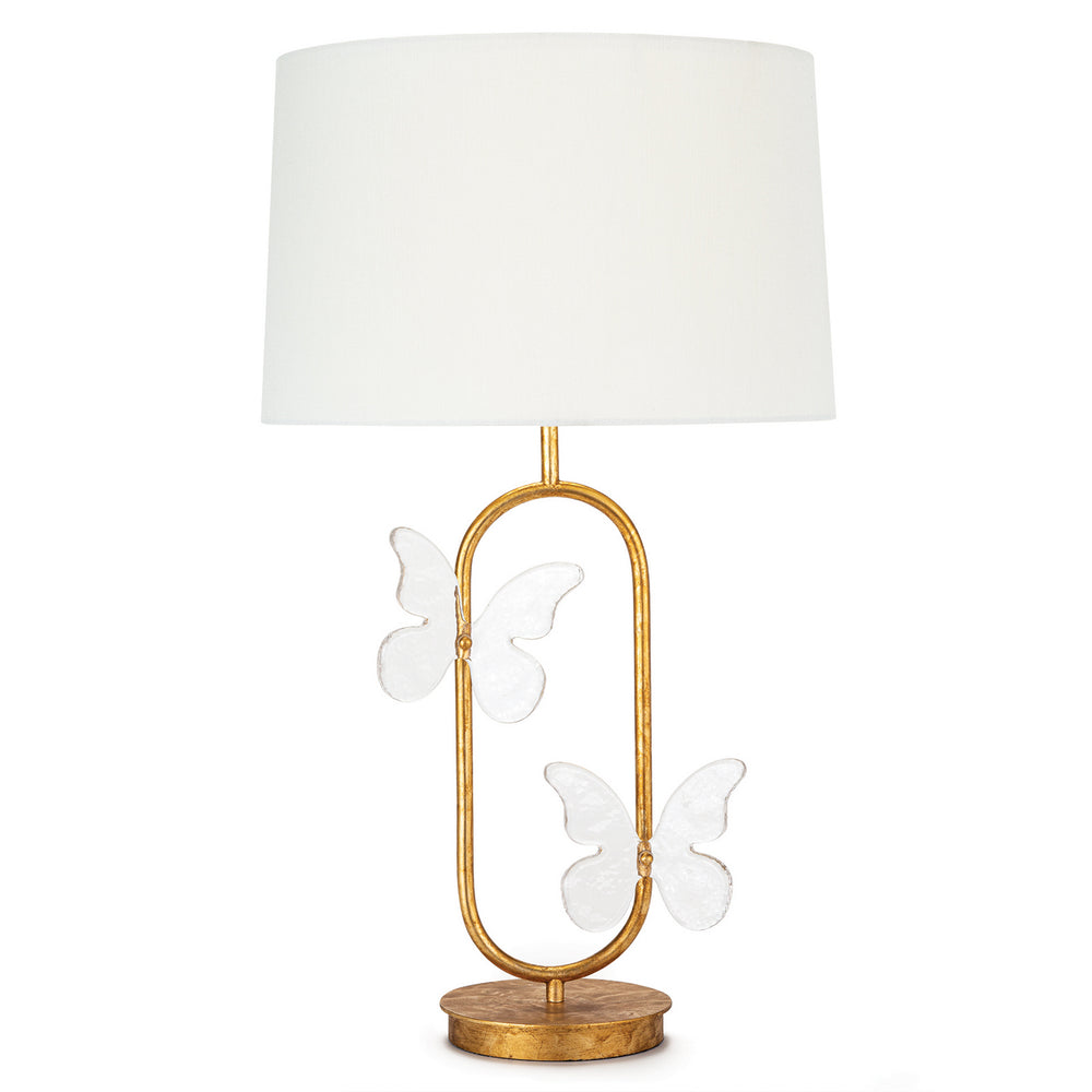 Regina Andrew Canada - One Light Table Lamp - Monarch - Gold Leaf- Union Lighting Luminaires Decor