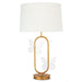 Regina Andrew Canada - One Light Table Lamp - Monarch - Gold Leaf- Union Lighting Luminaires Decor