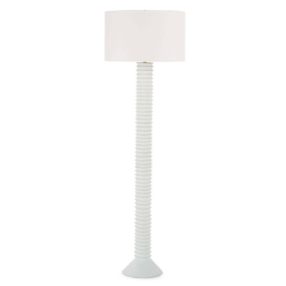 Regina Andrew Canada - One Light Floor Lamp - Nabu - White- Union Lighting Luminaires Decor
