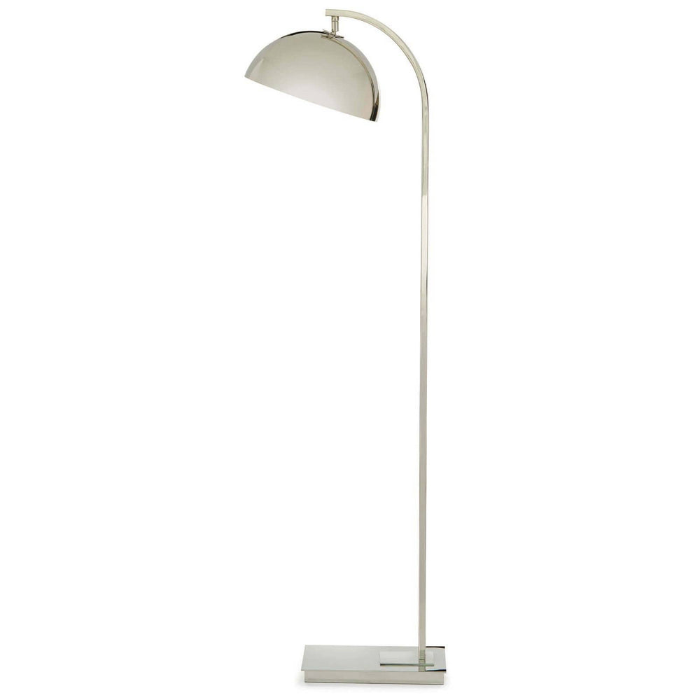 Regina Andrew Canada - One Light Floor Lamp - Otto - Polished Nickel- Union Lighting Luminaires Decor