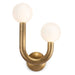 Regina Andrew Canada - LED Wall Sconce - Happy - Natural Brass- Union Lighting Luminaires Decor