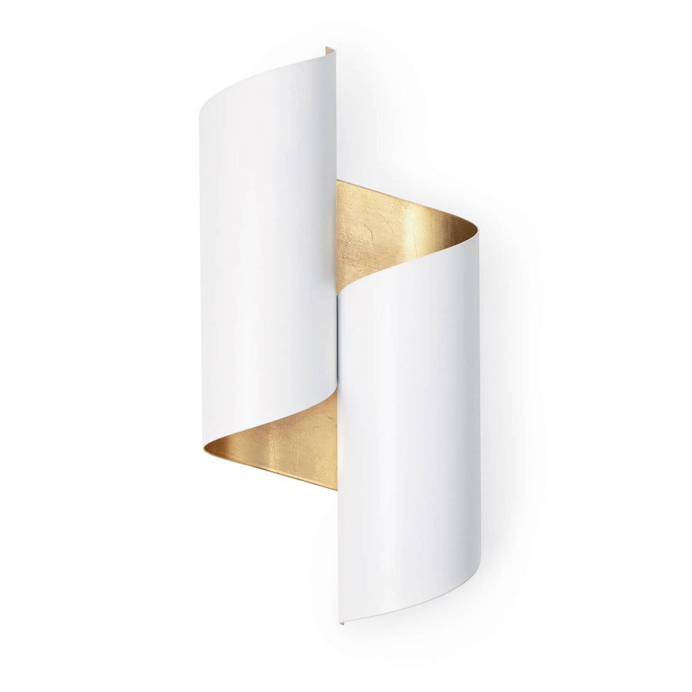 Regina Andrew Canada - Two Light Wall Sconce - Folio - White- Union Lighting Luminaires Decor