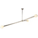 Regina Andrew Canada - Three Light Chandelier - Talon - Polished Nickel- Union Lighting Luminaires Decor