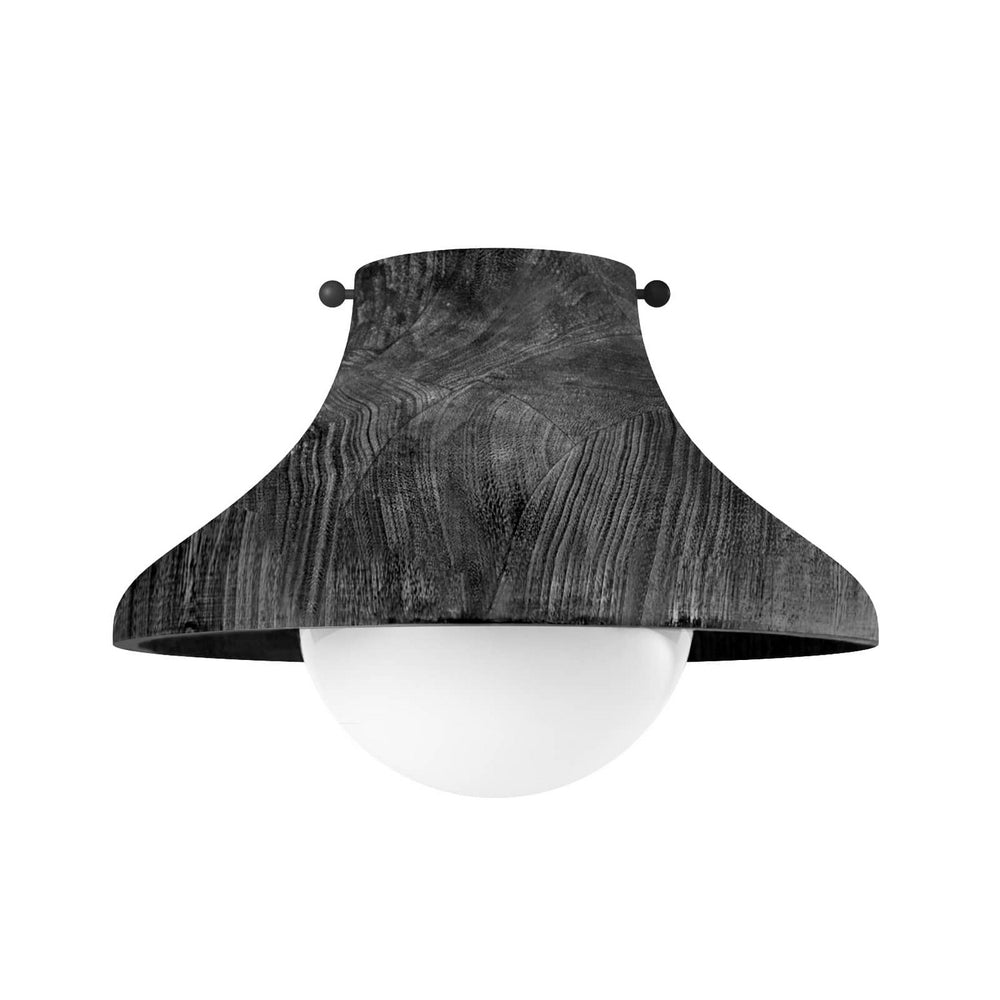 Regina Andrew Canada - One Light Flush Mount - Surfside - Ebony- Union Lighting Luminaires Decor