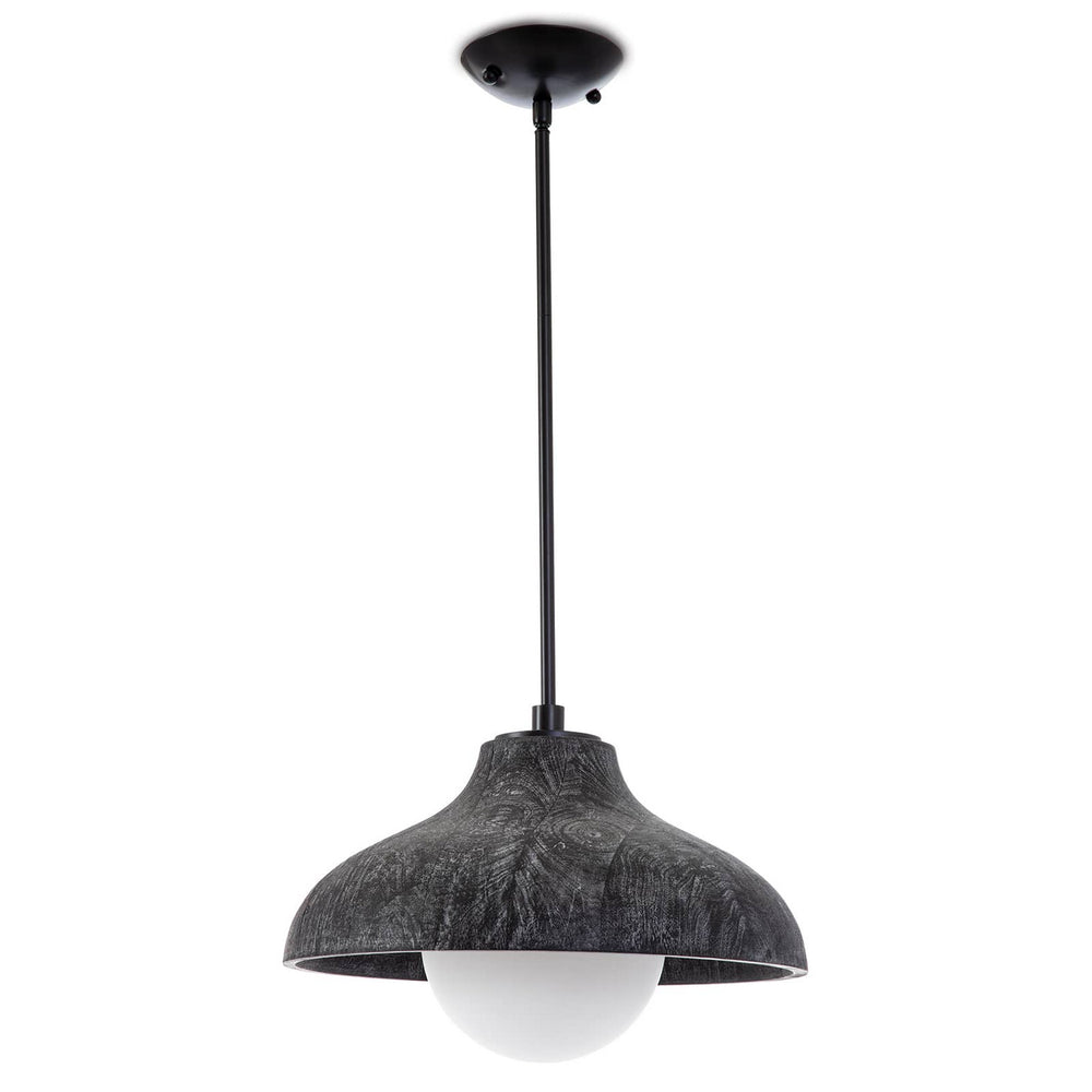 Regina Andrew Canada - One Light Pendant - Surfside - Ebony- Union Lighting Luminaires Decor
