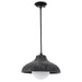 Regina Andrew Canada - One Light Pendant - Surfside - Ebony- Union Lighting Luminaires Decor
