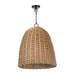 Regina Andrew Canada - One Light Outdoor Pendant - Beehive - Natural- Union Lighting Luminaires Decor