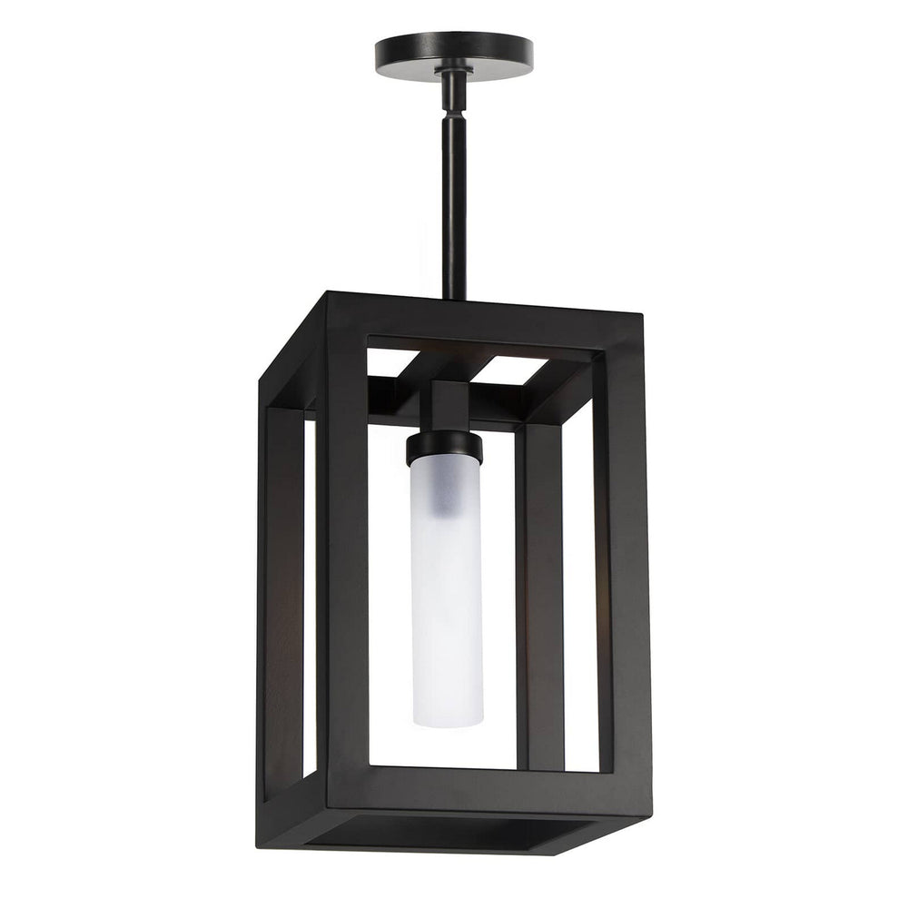 Regina Andrew Canada - One Light Outdoor Lantern - Montecito - Black- Union Lighting Luminaires Decor