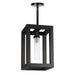 Regina Andrew Canada - One Light Outdoor Lantern - Montecito - Black- Union Lighting Luminaires Decor