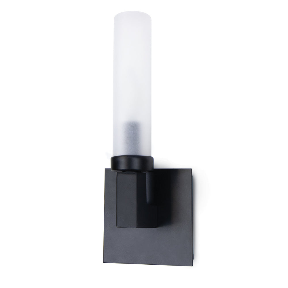 Regina Andrew Canada - One Light Outdoor Wall Sconce - Montecito - Black- Union Lighting Luminaires Decor