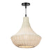 Regina Andrew Canada - One Light Chandelier - Vista - White- Union Lighting Luminaires Decor