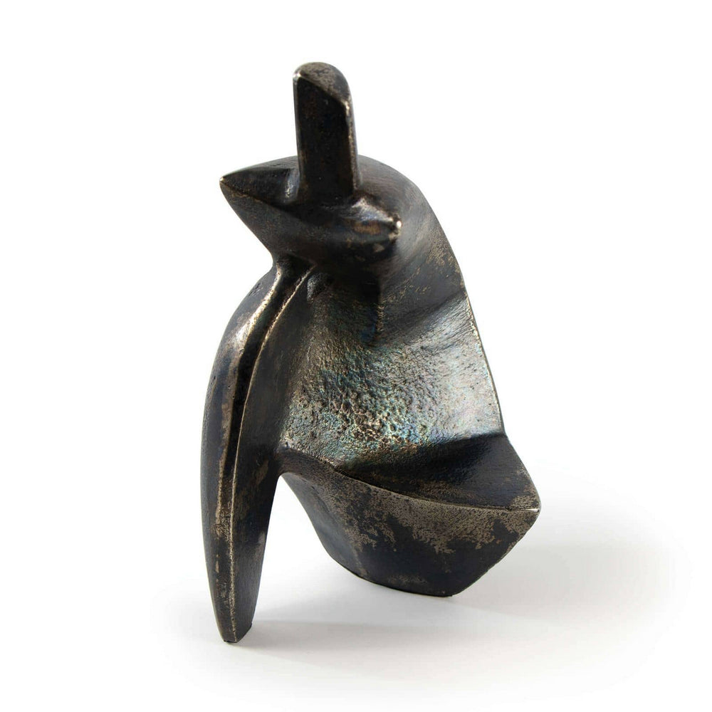 Regina Andrew Canada - Sculpture - Deity - Blacken Zinc- Union Lighting Luminaires Decor