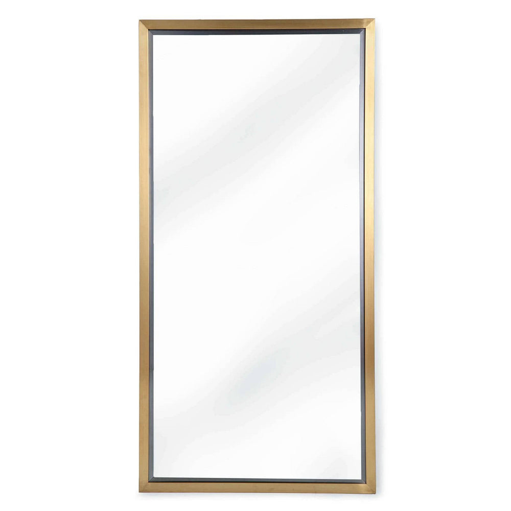 Regina Andrew Canada - Mirror - Rectangle - Natural Brass- Union Lighting Luminaires Decor