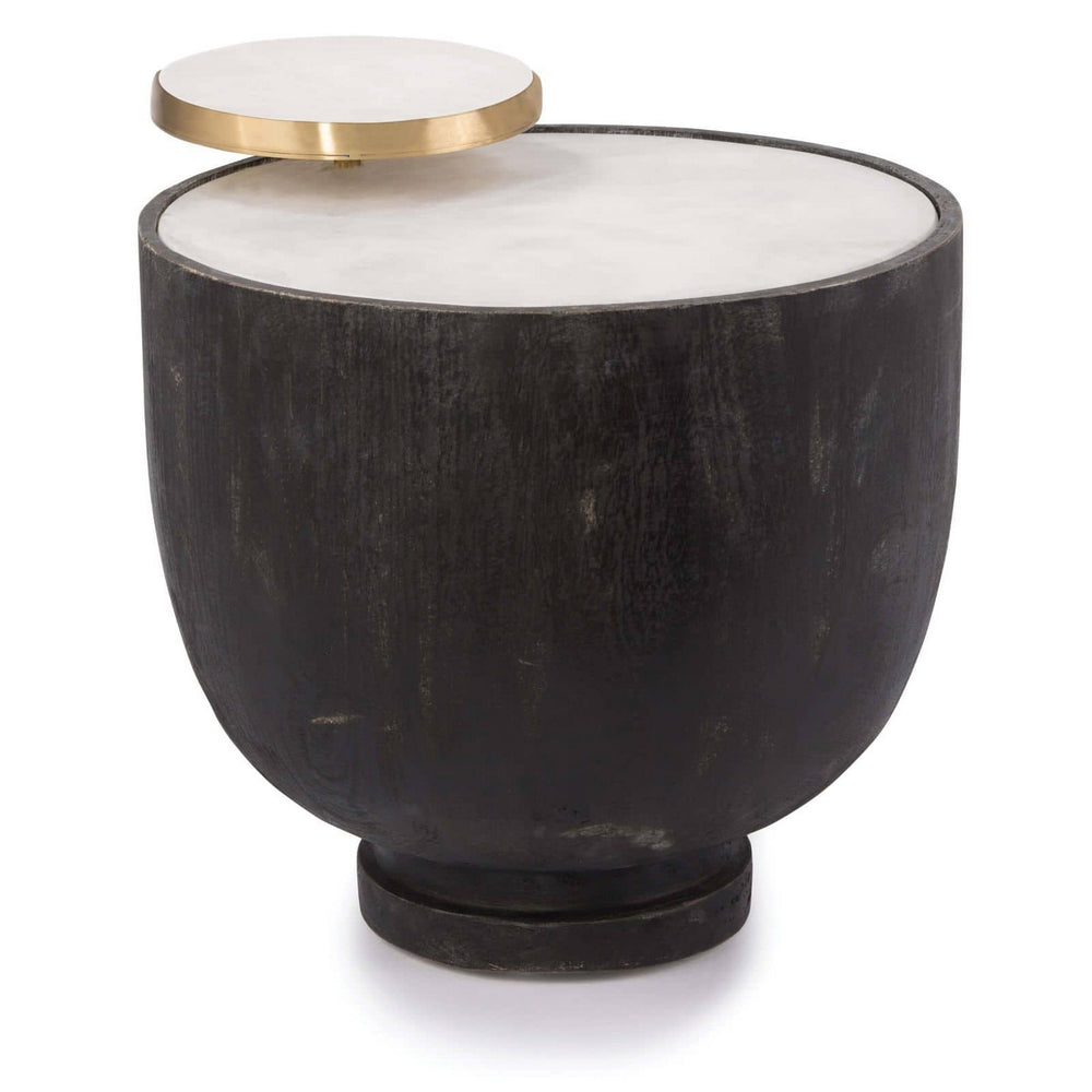 Regina Andrew Canada - Accent Table - Theo - Ebony- Union Lighting Luminaires Decor