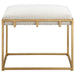 Uttermost - Bench - Paradox - Gold Leafed Iron- Union Lighting Luminaires Decor