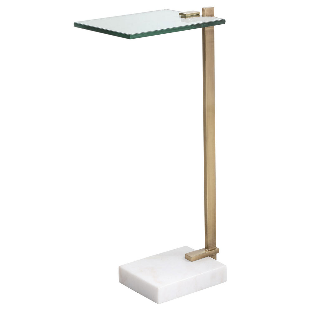 Uttermost - Accent Table - Butler - Brushed Brass- Union Lighting Luminaires Decor