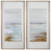 Uttermost - Framed Prints - Coastline - Gold- Union Lighting Luminaires Decor
