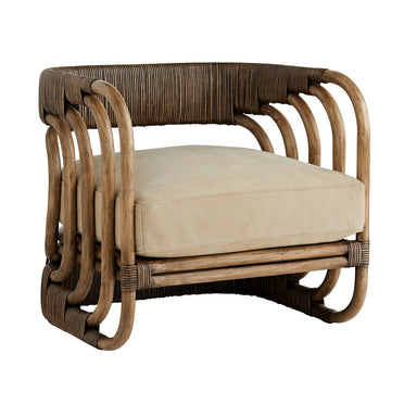 Arteriors - Chair - Hamza - Palm Gray- Union Lighting Luminaires Decor