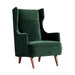 Arteriors - Upholstery - Chair - Budelli - Forest Velvet/Dark Walnut- Union Lighting Luminaires Decor